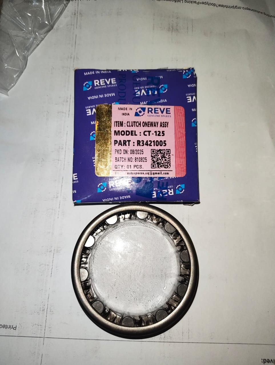 Reve=Clutch One Way=CT125